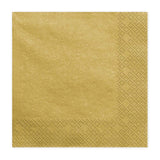 Gold Napkins 20pk - The Party Room
