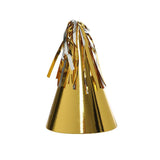 Metallic Gold Party Hats 10pk - The Party Room