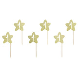 Gold 1st Birthday Cupcake Toppers