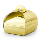 Gold Favour Boxes 10pk