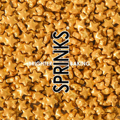 Gold Stars Sprinkles - The Party Room