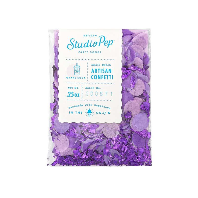 Grape Soda Purple Confetti - The Party Room