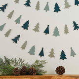 Green Christmas Tree Garland - The Party Room