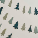 Green Christmas Tree Garland - The Party Room