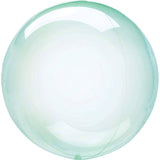 Green Crystal Clearz Balloons