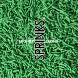 Green Jimmies Sprinkles - The Party Room
