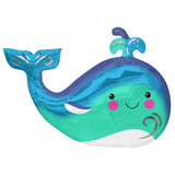 Large Happy Whale Foil Balloon