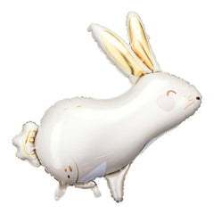Large Hare Foil Balloon - The Party Room