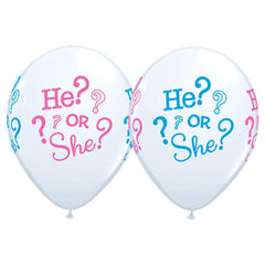He or She? Balloons - The Party Room