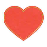 Red Heart Napkins 20pk - The Party Room