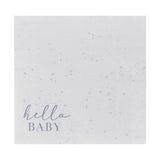 Hello Baby Neutral Baby Shower Napkins 16pk - The Party Room