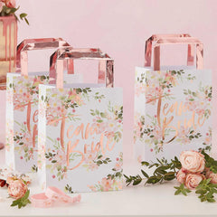Floral Team Bride Hen Party Bags 5pk - The Party Room