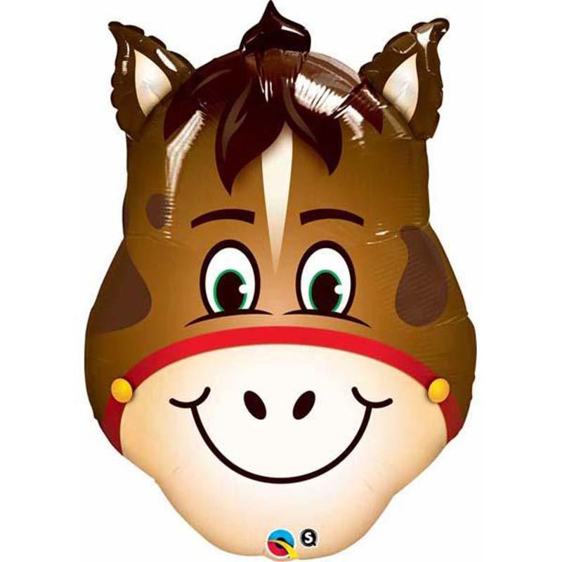 Jumbo Hilarious Horse Foil Balloon - The Party Room