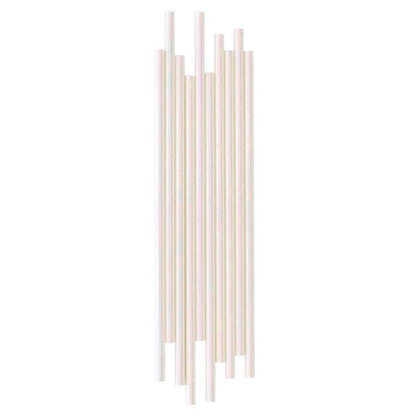 Iridescent Paper Straws NZ Party Supplies The Party Room