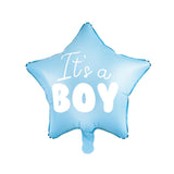 It's a Boy Star Foil Balloon