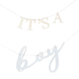 It's a Boy Baby Shower Bunting - The Party Room
