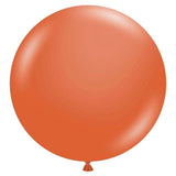 Jumbo 90cm Burnt Orange Balloons - The Party Room