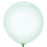Large 60cm Crystal Pastel Green Balloons - The Party Room