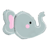 Jumbo Elephant Foil Balloon - The Party Room