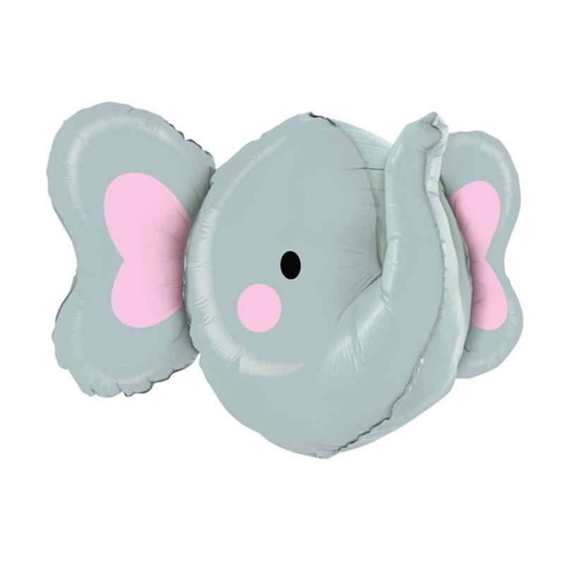 Jumbo Elephant Foil Balloon - The Party Room