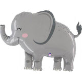 Jumbo Jungle Elephant Foil Balloon - The Party Room