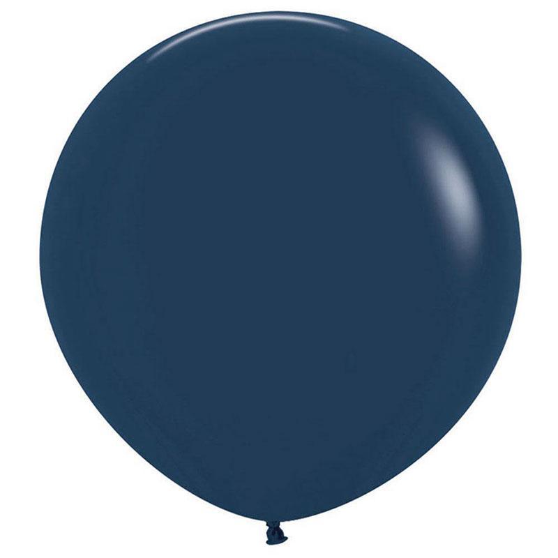 Large 60cm Navy Balloons - The Party Room