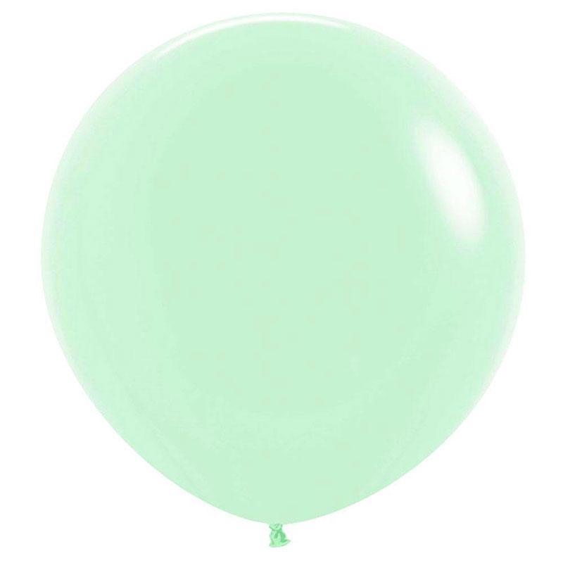 Large 60cm Pastel Mint Balloons - The Party Room