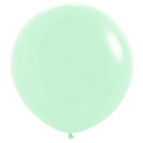 Jumbo 90cm Pastel Mint Balloons - The Party Room