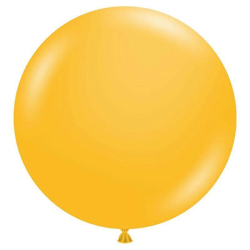 Large 60cm Tuftex Mustard Balloons - The Party Room