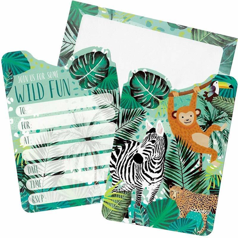 Jungle Party Invitations - The Party Room