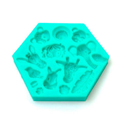 Jungle Animals Silicone Mould - The Party Room