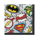 Justice League Beverage Napkins - The Party Room