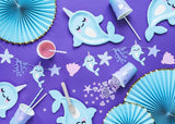 Iridescent Narwhal Confetti - The Party Room