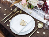 Wooden Hearts Confetti - The Party Room