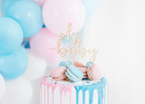 Wooden Oh Baby Cake Topper - The Party Room