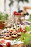 Wooden Dietary Requirement Buffet Signs 5pk - The Party Room