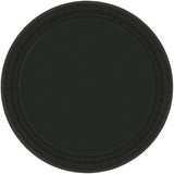 Large Black Plates (20 Pack) - The Party Room