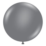 Jumbo 90cm Gray Smoke Balloons - The Party Room