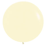Jumbo 90cm Pastel Yellow Balloons
