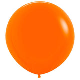 Large 60cm Orange Balloons - The Party Room