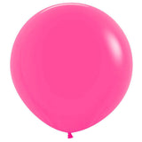 Large 60cm Fuchsia Balloons - The Party Room