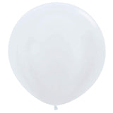 Jumbo 90cm Pearl White Balloons