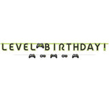 Level Up Gaming Birthday Banner Kit - The Party Room