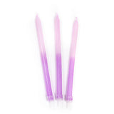 Tall Lilac Candles 12pk