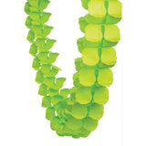 Lime Green Honeycomb Garland - The Party Room
