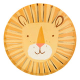 Lion Face Plates 8pk - The Party Room