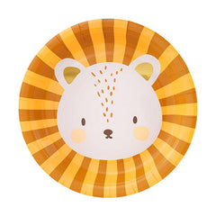 Lion Paper Plates 6pk - The Party Room