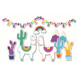 Llama Wall Decorations - The Party Room