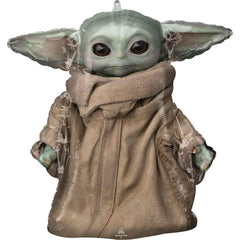 Large Baby Yoda Star Wars Foil Balloon - The Party Room