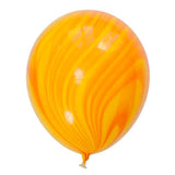 Yellow & Orange SuperAgate Balloons